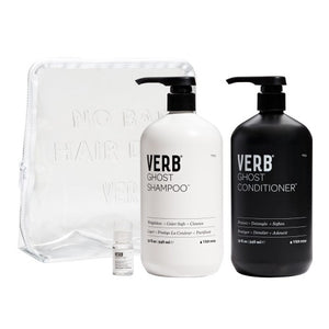 VERB Ghost *Gift Pack* Shampoo & Conditioner w/ Bonus Oil