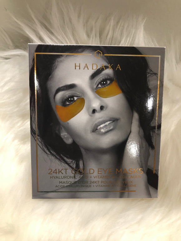 Hadaka 24KT Gold Eye Mask 5 pack Gift Set